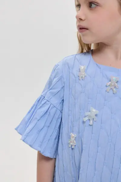 Платье из жатого хлопка — изображение 7