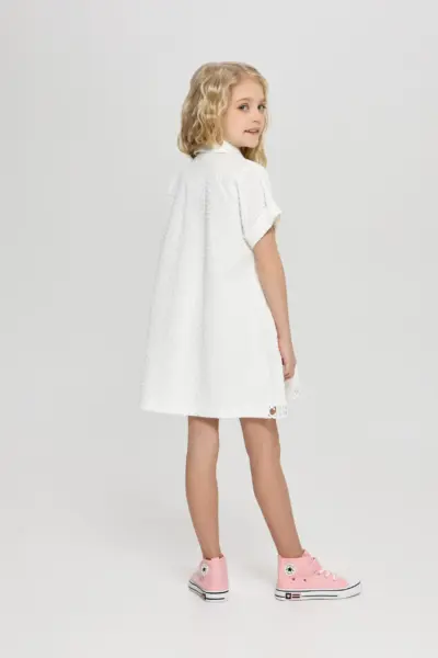 Платье из жатого хлопка — изображение 6