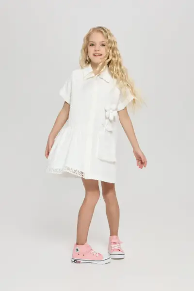 Платье из жатого хлопка — изображение 5