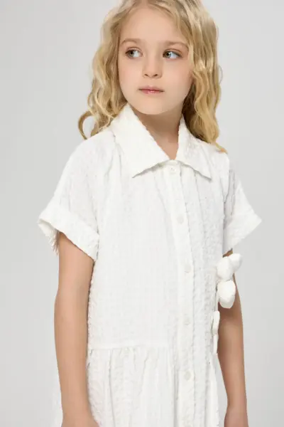 Платье из жатого хлопка — изображение 8