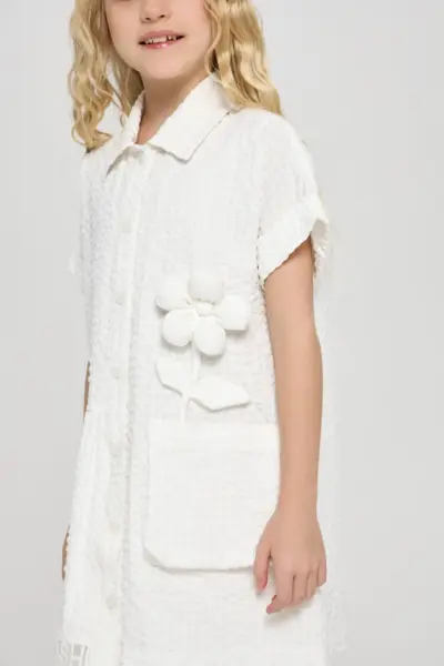 Платье из жатого хлопка — изображение 9