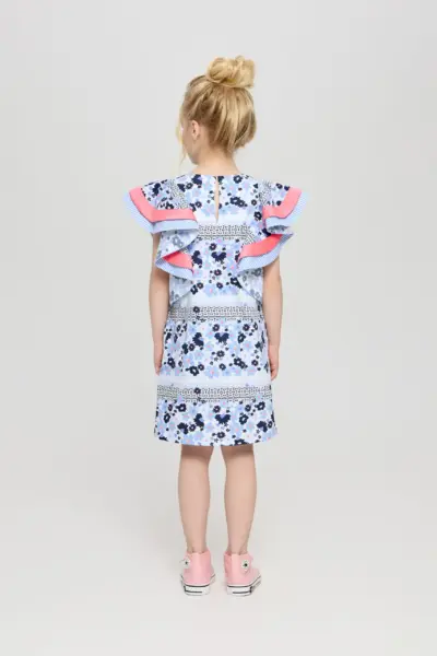 Платье с объёмными рукавами — изображение 5