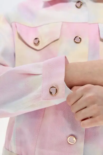 Жакет из джинсовой ткани — изображение 11