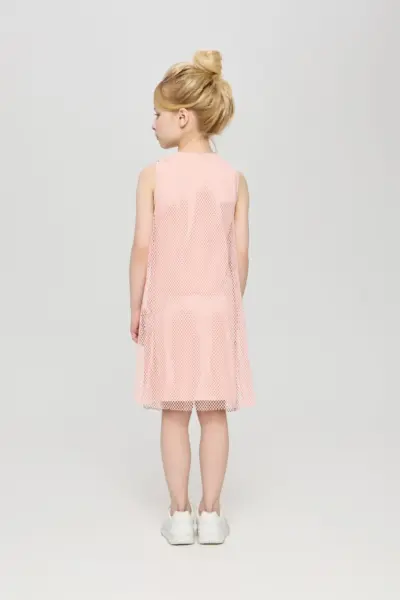 Платье со стразовой сеткой — изображение 3