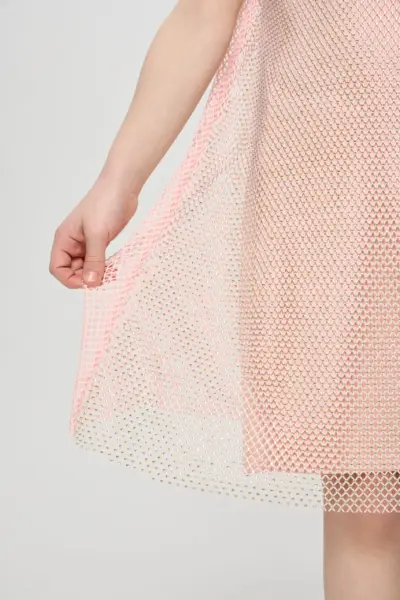 Платье со стразовой сеткой — изображение 6