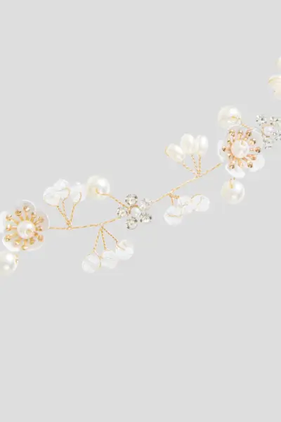 Ободок - венок с жемчужинами — изображение 6