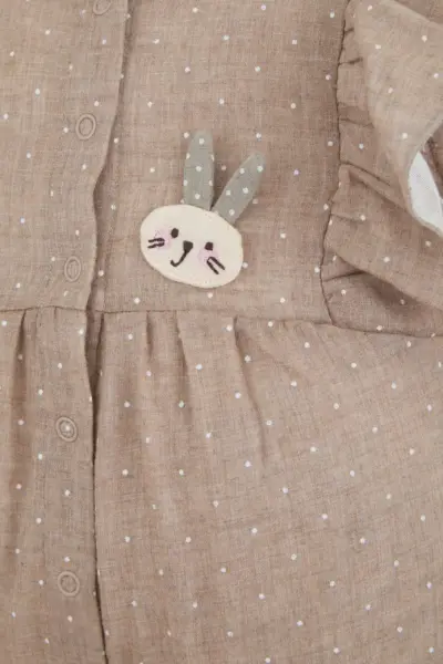 Комбинезон из муслина для девочки — изображение 3