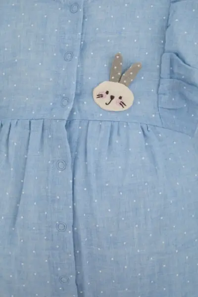 Комбинезон из муслина для девочки — изображение 3