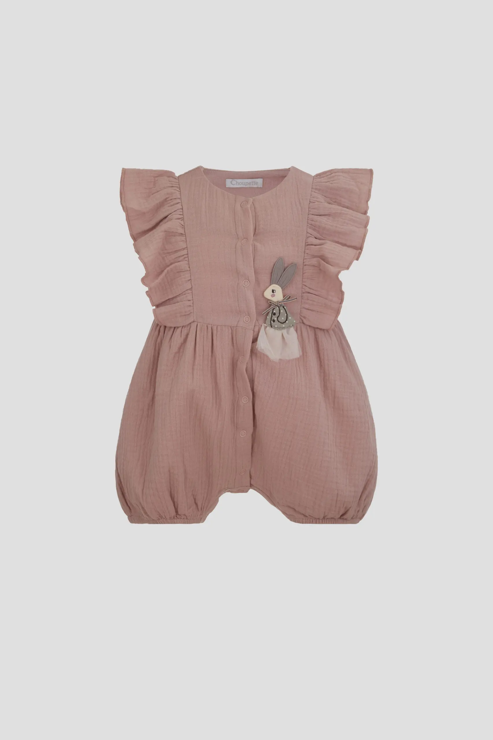 106.120 (1) Комбинезон из муслина для девочки — изображение 1