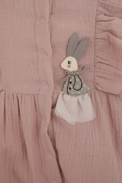 Комбинезон из муслина для девочки — изображение 3