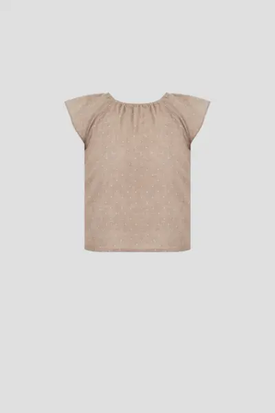 Комплект (платье, шорты) из муслина для девочки — изображение 3