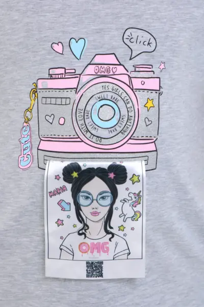 Платье домашнее с принтом — изображение 7