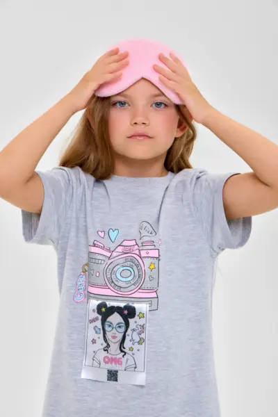 Платье домашнее с принтом — изображение 6