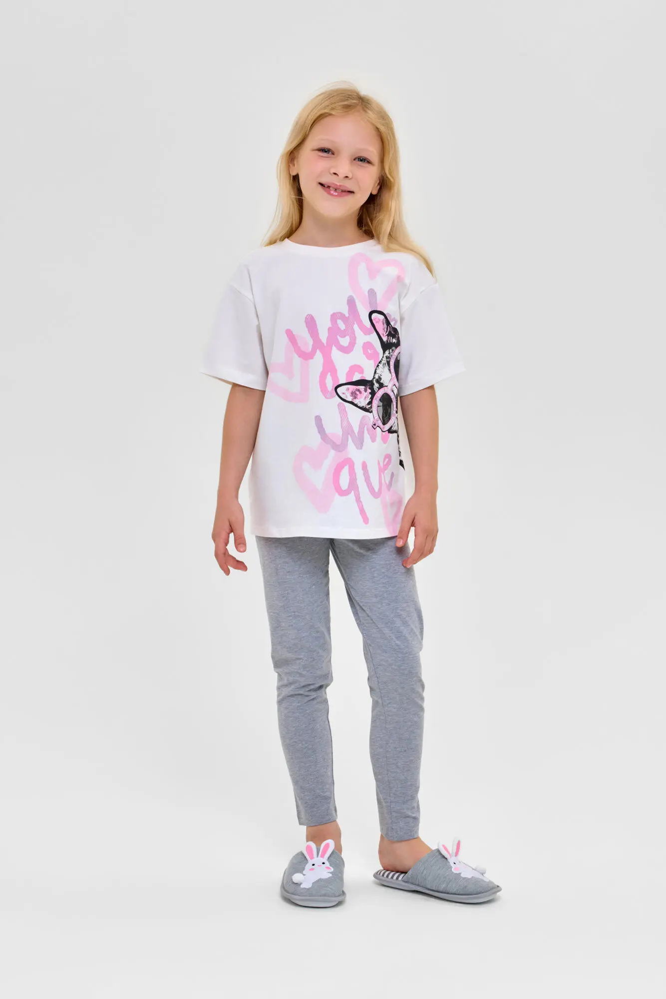 74.40 (1) Комплект домашний (футболка, лосины) — изображение 1