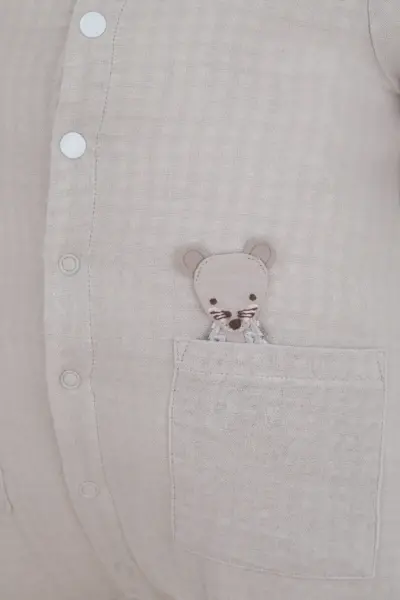 Комбинезон из муслина для мальчика — изображение 3