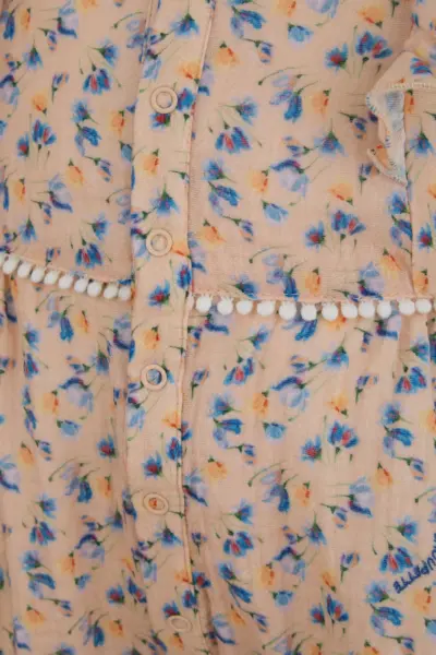 Песочник из муслина с принтом для девочки — изображение 3