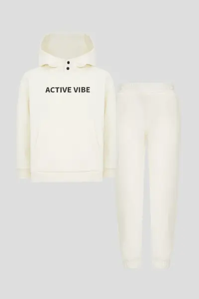 Костюм из футера (худи и брюки) — изображение 12