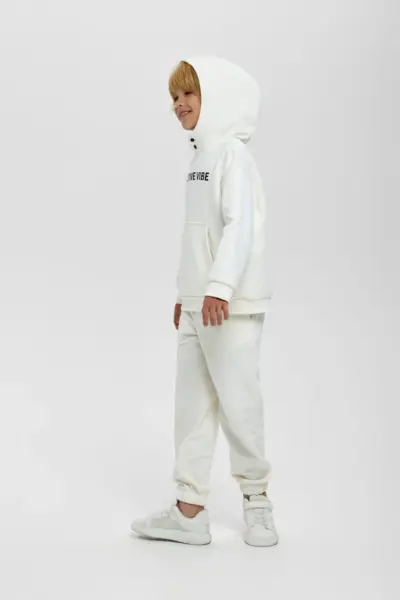 Костюм из футера (худи и брюки) — изображение 7