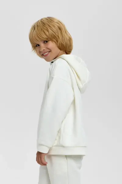 Костюм из футера (худи и брюки) — изображение 4