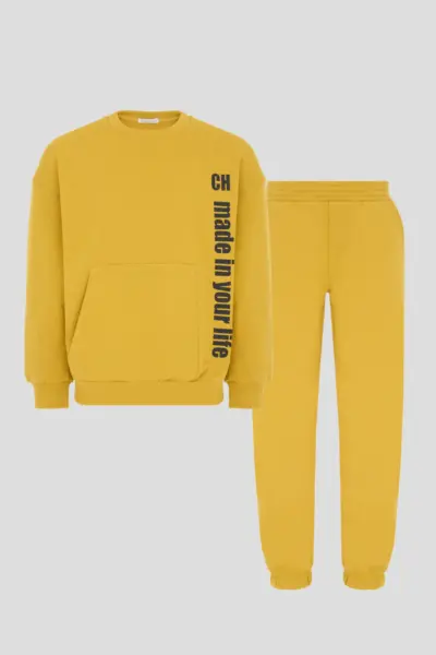 Костюм из футера свитшот и брюки — изображение 13