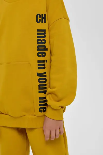 Костюм из футера свитшот и брюки — изображение 10