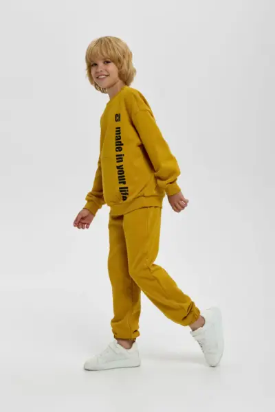 Костюм из футера свитшот и брюки — изображение 6