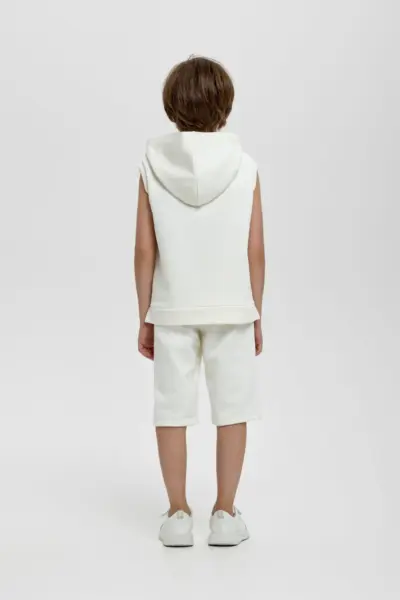 Костюм из футера жилетка и шорты — изображение 3