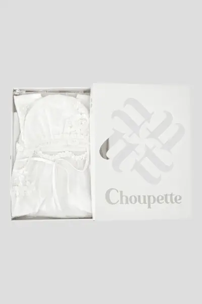 Крестильное платье в комплекте с чепчиком — изображение 8