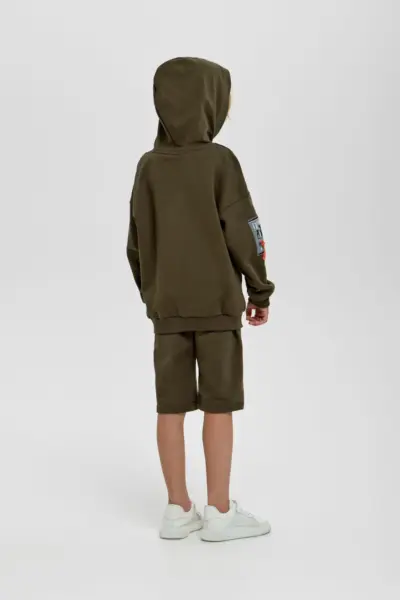Костюм из футера (худи и шорты) — изображение 7