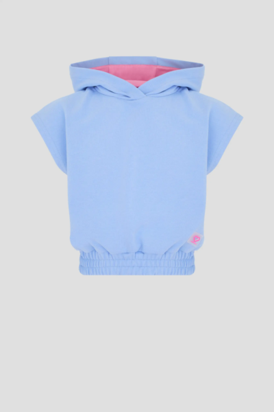 Костюм из футера толстовка-кроп и шорты — изображение 9