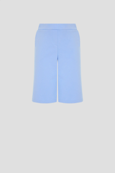 Костюм из футера толстовка-кроп и шорты — изображение 12