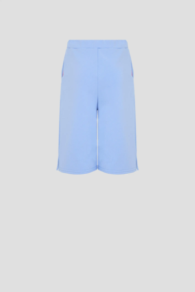 Костюм из футера толстовка-кроп и шорты — изображение 13