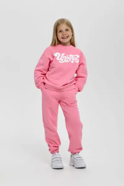 Костюм из футера (свитшот и брюки) — изображение 5