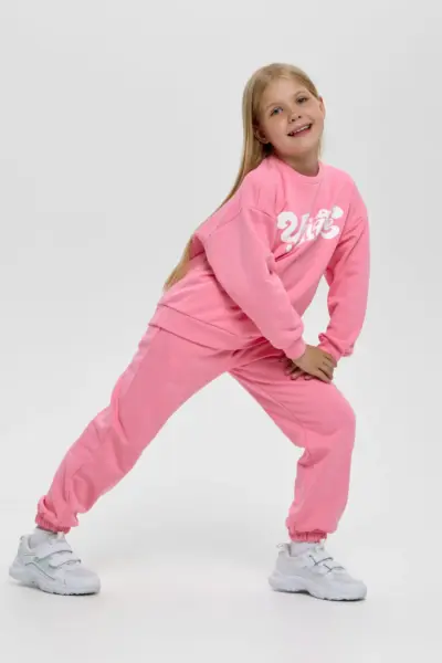 Костюм из футера (свитшот и брюки) — изображение 8