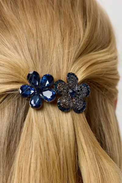 Заколка-автомат "ромашки" — изображение 4