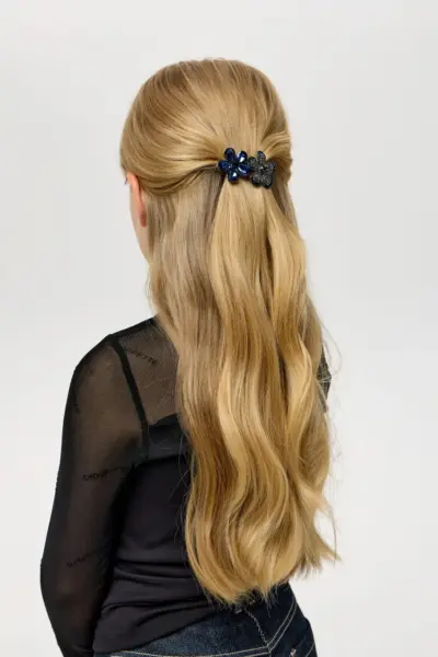 Заколка-автомат "ромашки" — изображение 6