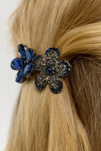 Заколка-автомат "ромашки" — изображение 3