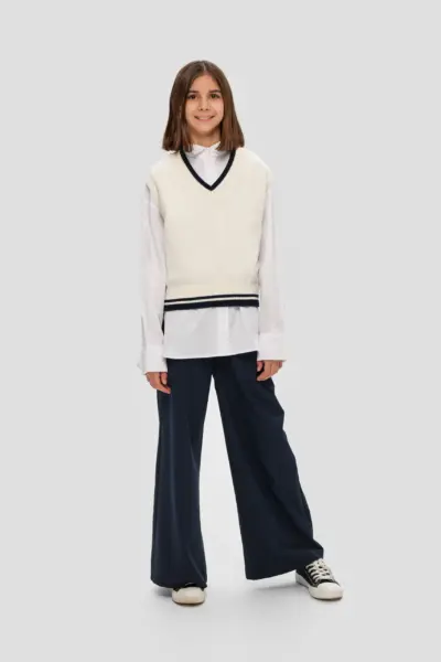 Жилет вязаный — изображение 4