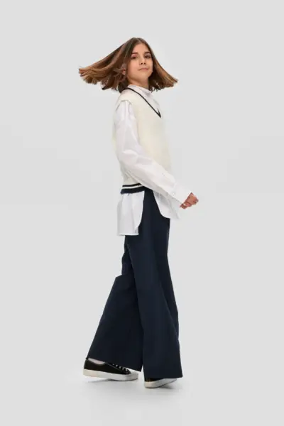 Жилет вязаный — изображение 7