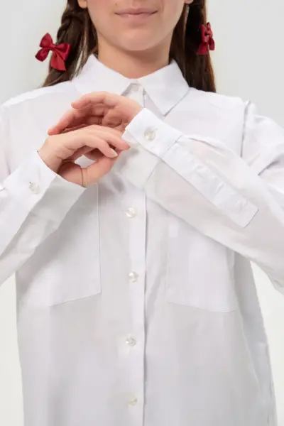 Блузка накладными карманами — изображение 8