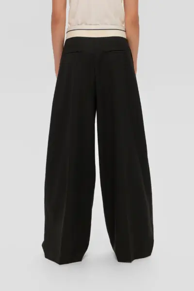 Брюки широкие с корсажным поясом — изображение 4