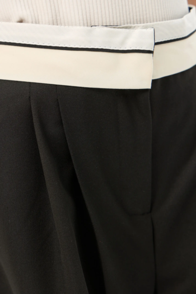 Брюки широкие с корсажным поясом — изображение 8