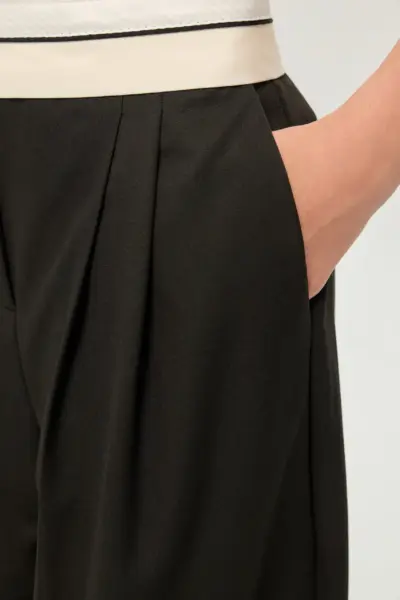 Брюки широкие с корсажным поясом — изображение 6