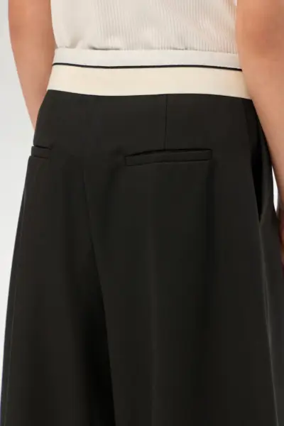 Брюки широкие с корсажным поясом — изображение 7