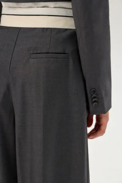 Брюки широкие с корсажным поясом — изображение 11