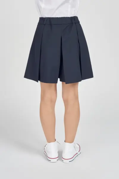 Юбка-шорты из костюмной ткани — изображение 3