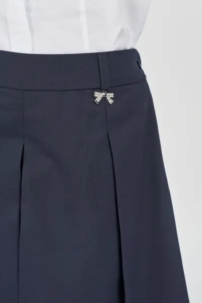 Юбка-шорты из костюмной ткани — изображение 6