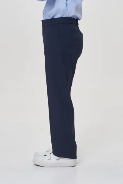 Брюки классические из костюмной ткани — изображение 3