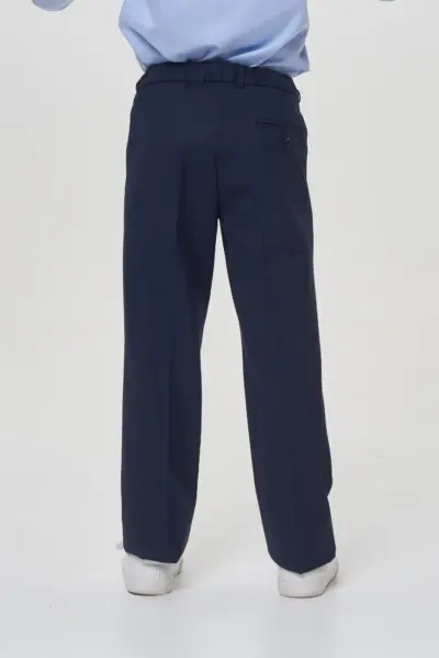 Брюки классические из костюмной ткани — изображение 4