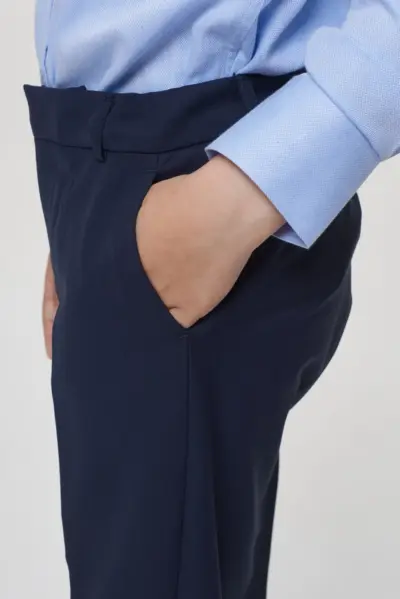 Брюки классические из костюмной ткани — изображение 5